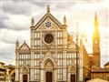 , Letecký poznávací zájazd, Taliansko, Florencia, katedrála Santa Croce