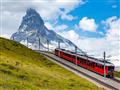 , autobusový poznávací zájazd, Švajčiarsky okruh, Klein Matterhorn, železnica Zermatt