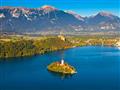 , autobusový poznávací zájazd, Slovinsko a Plitvické jazerá, Bled, Bledský hrad