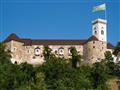, autobusový poznávací zájazd, Slovinsko a Plitvické jazerá, Ljubljanský hrad