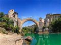 , autobusový poznávací zájazd, Balkán, Bosna a Hercegovina, Mostar, starý most
