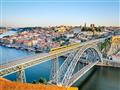 , Letecký poznávací zájazd, Portugalsko, Porto, most Ponte Luis I. 