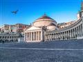 , Letecký poznávací zájazd, Kampánia, Neapol, Piazza del Plebiscito