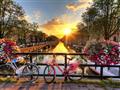 , Letecký poznávací zájazd, Amsterdam, bicykle