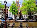 , autobusový poznávací zájazd, Kvetinové Holandsko a Belgicko, Amsterdam, centrum mesta
