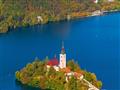 , autobusový poznávací zájazd, Slovinsko a Plitvické jazerá, Bled, Bledský hrad