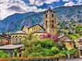 , Letecké poznávacie zájazdy,  Andorra, Girona a Katalánsko, Sant Esteve kostol, Andorra
