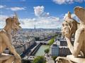 , Letecký poznávací zájazd, Francúzsko,Paríž a rozprávkový Disneyland, chrliče na katedrále Notre Dame