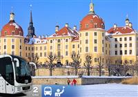 Drážďany a Moritzburg - Vianočné trhy a Popoluškin zámok