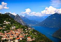 Najkrajšie jazerá Talianska a Švajčiarska