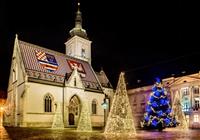 Vyhlášené vánoční trhy v Záhřebu - 2